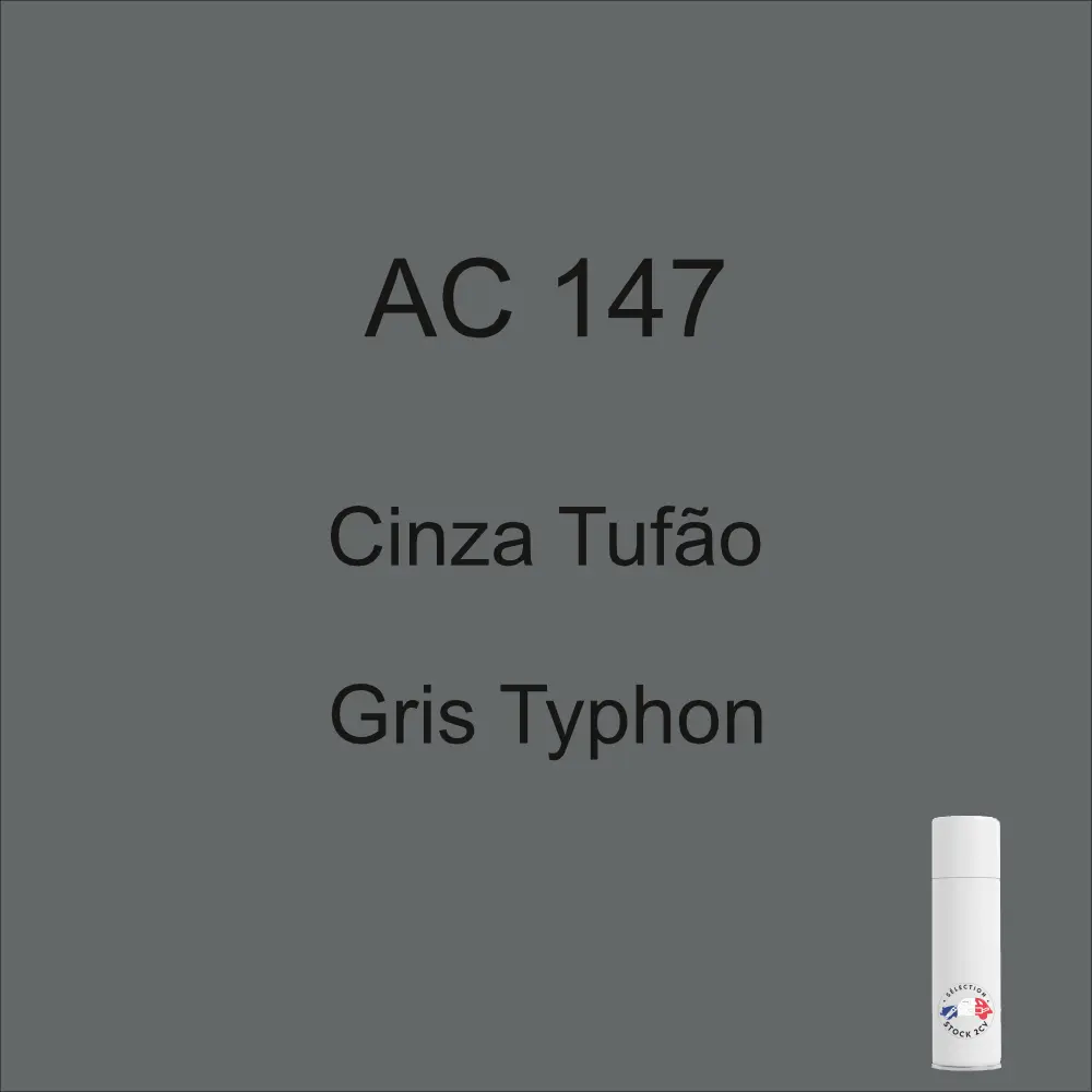 Tinta aerossol 298ml AC 147 Typhoon Grey 64-65
