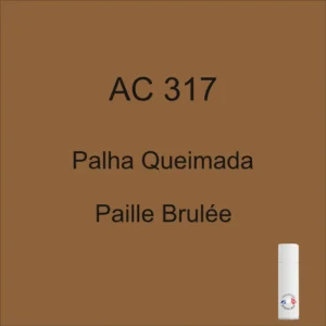 Pintura en aerosol AC 317 color paja quemada de 298 ml, década de 1970