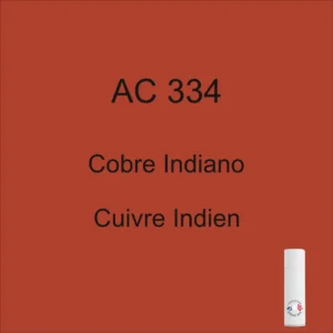 Pintura en aerosol india color cobre AC 334 de 298 ml, 1981-1982