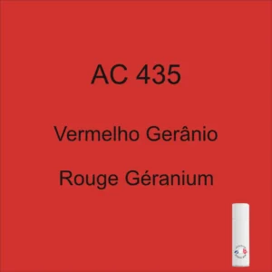 Pintura en aerosol de 298 ml AC 435 Rojo Geranio año 78
