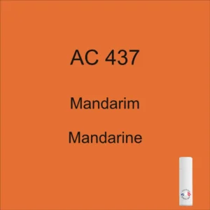 Pintura en aerosol AC 437 mandarina de 298 ml (década de 1979-1980)