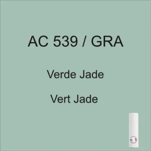 298ml spray paint AC 539 / GRA Jade Green, 1980s - 1981 - 1982 - 1983
