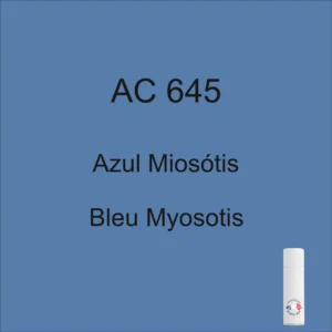 Pintura en aerosol azul nomeolvides AC 645 de 298 ml, años 77-78-79