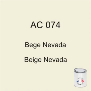 Lata de 1 kg de pintura AC 074 Nevada Beige, apta para los años 1979-1980-1981
