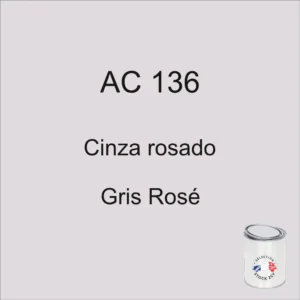 Lata de 1 kg de pintura AC 136 Gris Rosa, años 63-64-65-66-67-68-69-70-71