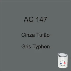Lata de 1 kg de pintura gris tifón AC 147, 1964-1965