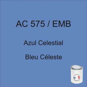 1kg can of AC 575 / EMB Sky Blue paint, years 86 - 87 - 88 - 89 - 90
