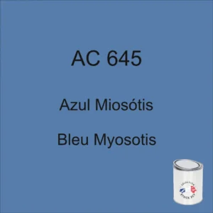 1kg can of AC 645 Forget-Me-Not Blue paint, years 77-78-79