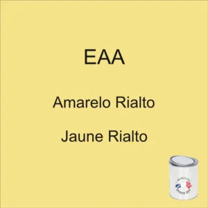 1kg can of EAA Rialto Yellow paint, years 85-86-87-88-89-90