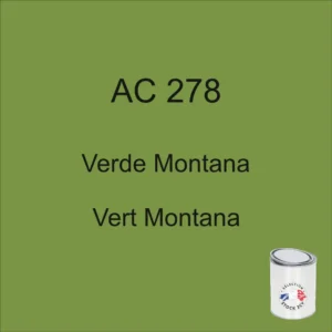 Mehari paint in a 1kg can, AC 278 Montana Green, years 69-70-71-72-73-74-75-76-77-78-79-80-81-82-83-84-85-86-87