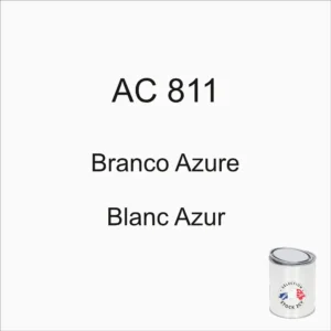 Mehari paint in a 1kg can, AC 811 Azure White, years 83-84-85-86-87