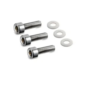 Fuel gauge screw kit with sealing washer for iron tank