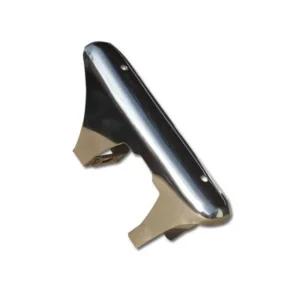 Stainless steel front bumper guard for Dyane