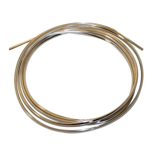 Chrome gutter trim for 2CV x2