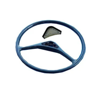 Black 2CV steering wheel, Quilley style