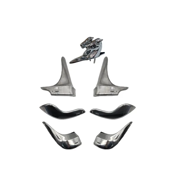 Kit de emblema de capó y protección de guardabarros para 2CV
